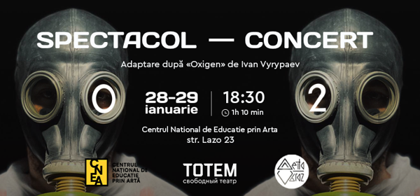 Teatrul TOTEM prezintă o nouă premieră: Spectacolul O2