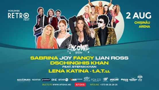 RETRO FEST 2025 – O zi întreagă cu hituri care au făcut istorie