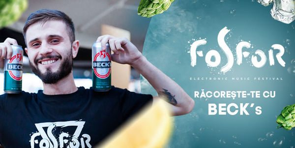 Descoperă noi experiențe cu BECK’s la FOSFOR