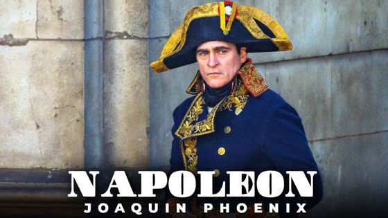 Joaquin Phoenix îl portretizează pe Napoleon Bonaparte