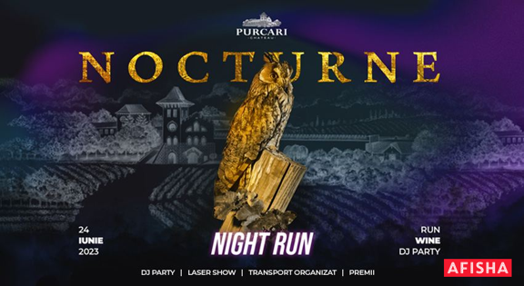 O nouă provocare: Aleargă 10 sau 20 km la Nocturne Night Run