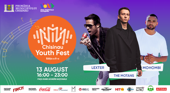 A doua ediție Chișinău Youth Fest va avea loc duminică în PMAN