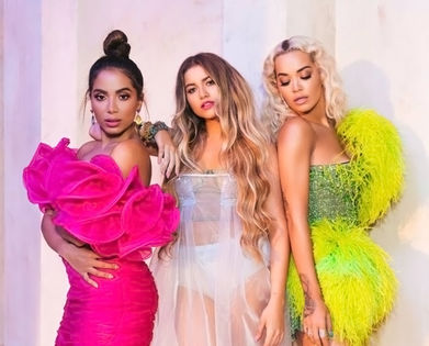 Sofia Reyes împreună cu Rita Ora și Anitta au lansat un videoclip