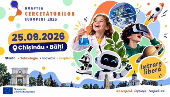 Afisha Recomandă: Noaptea Cercetătorilor Europeni 2026