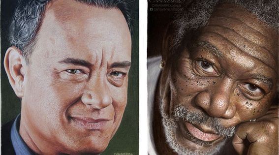 14 actori și portretele lor incredibile