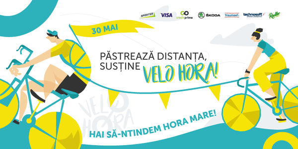 Organizatorii VeloHora 2020 vă invită la o cursă neobișnuită