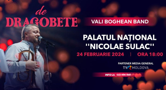 Vali Boghean Band va aduce magia Dragobetelui la Chișinău