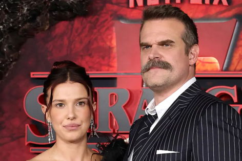 Millie Bobby Brown și David Harbour se reunesc după „Stranger Things”