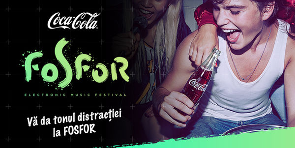 Coca-Cola îți aduce momente unice la FOSFOR