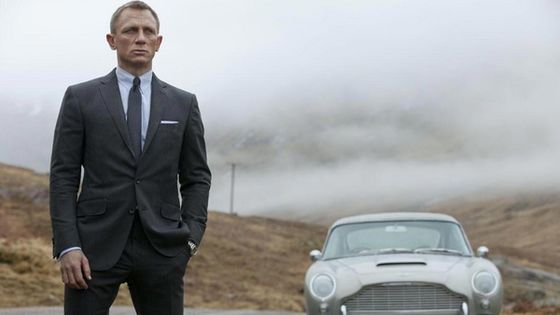 "No Time to Die", noi imagini cu mașina lui James Bond