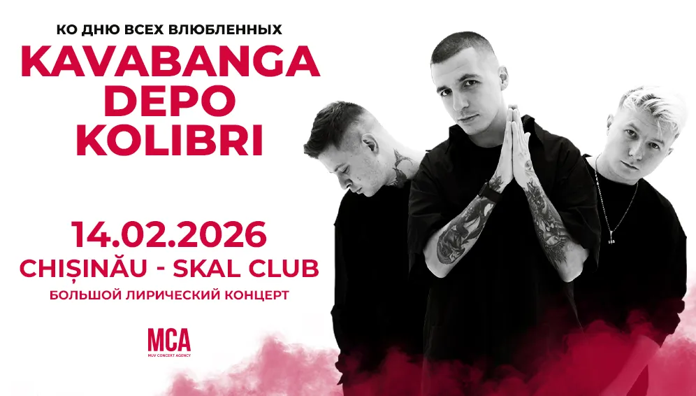 KAVABANGA DEPO KOLIBRI — Mare concert liric la Chișinău
