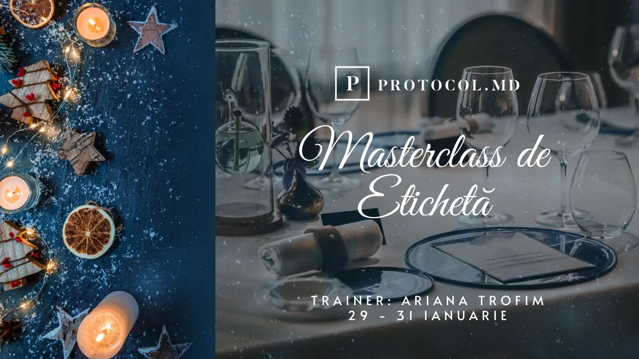 MASTERCLASS DE ETICHETĂ – EDIȚIA DE IARNĂ