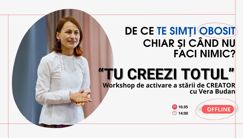 Tu creezi TOTUL