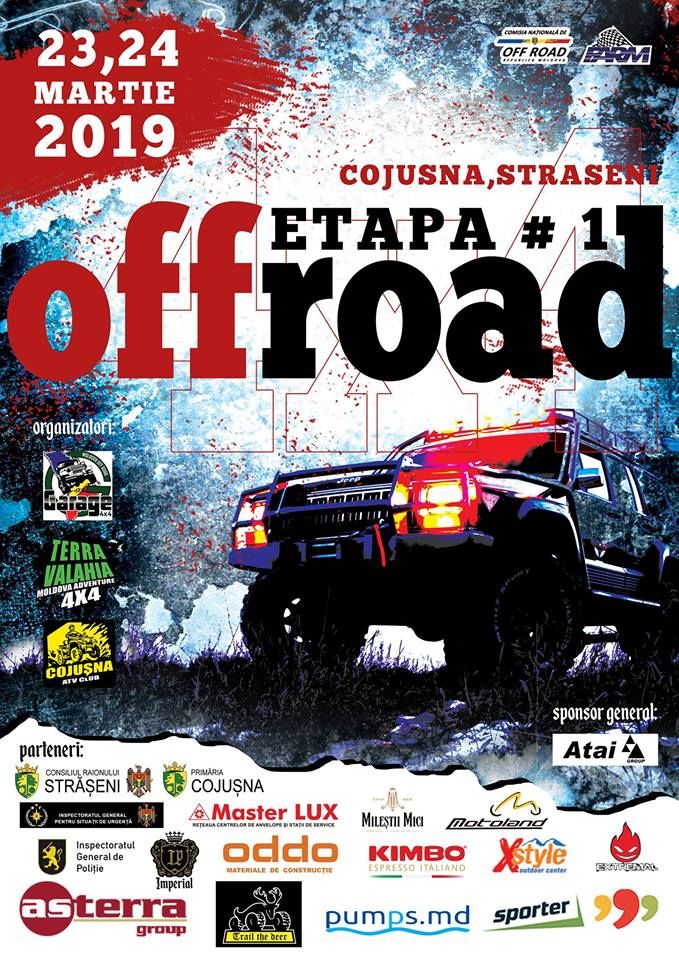 Campionatul Off Road 4x4 RM 2019. Etapa 1