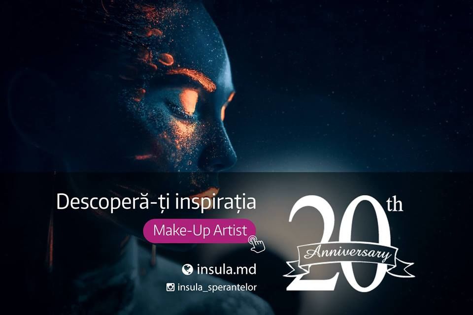 Make-up artist (pe baza de fard și creion)