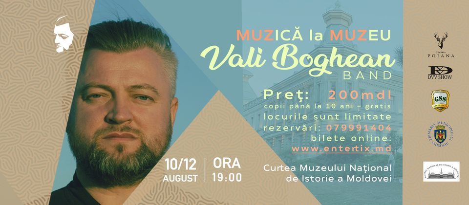 Muzică la Muzeu cu Vali Boghean Band (12.08) - 1