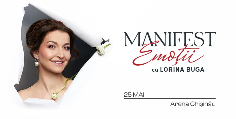 MANIFEST EMOȚII cu Lorina Buga