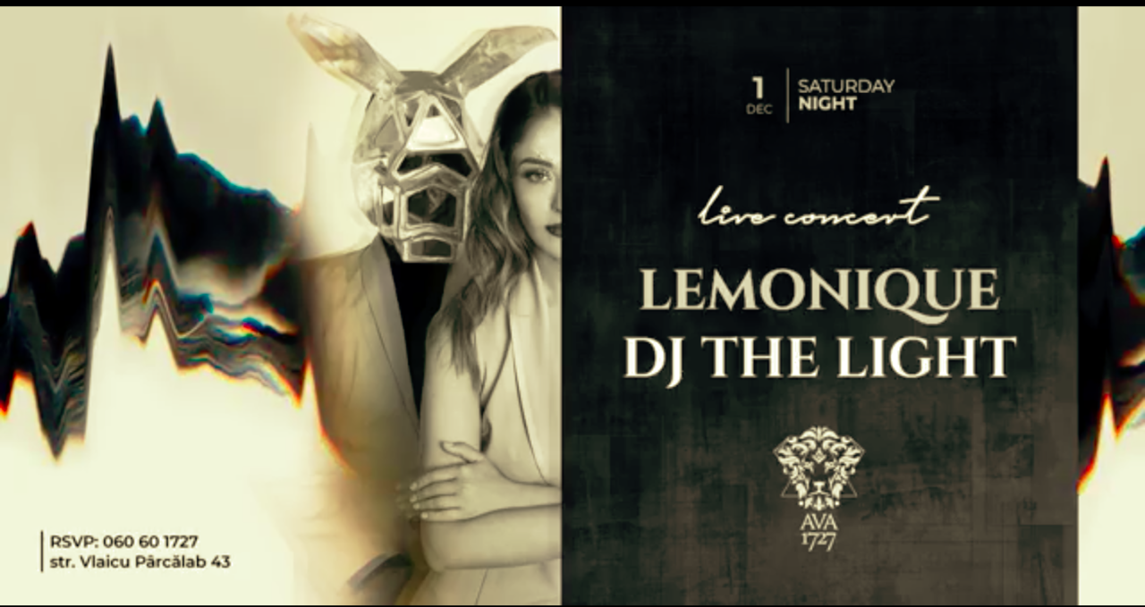 Saturday live with Lemonique & Dj The Light