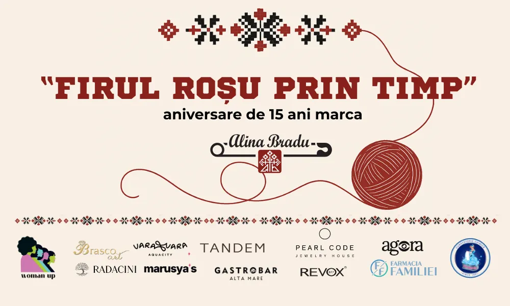 Firul Roșu Prin Timp - 15 лет бренду Alina Bradu