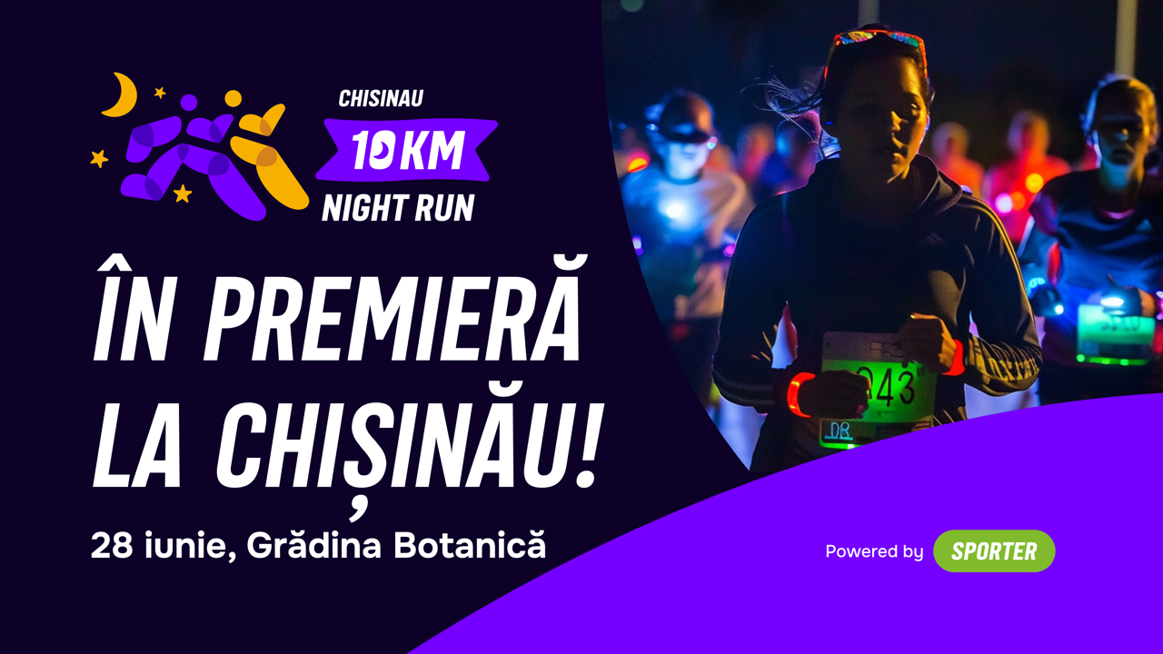 Chisinau 10 km Night Run - 1