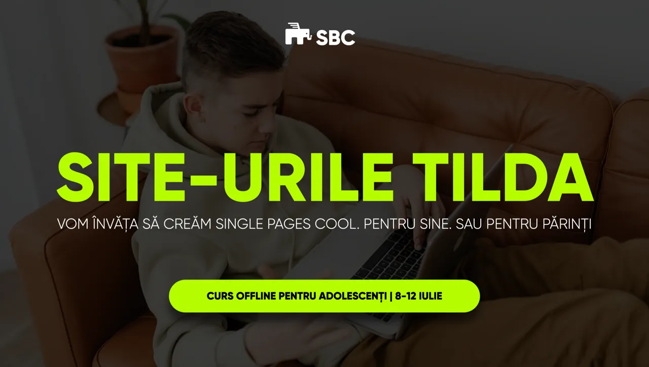 Site-urile Tilda. Vom învăța să creăm single pages cool