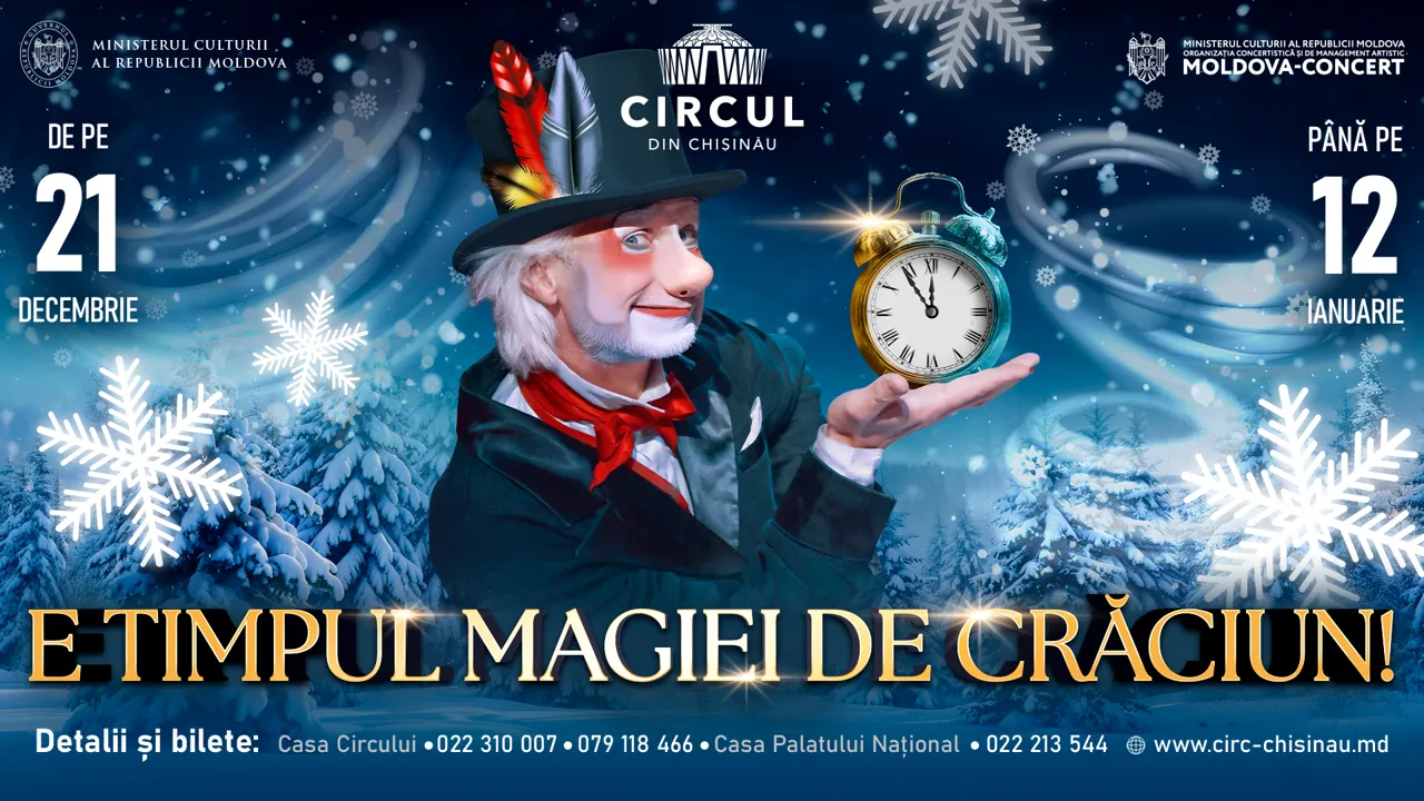 Circul "E timpul Magiei de Crăciun"