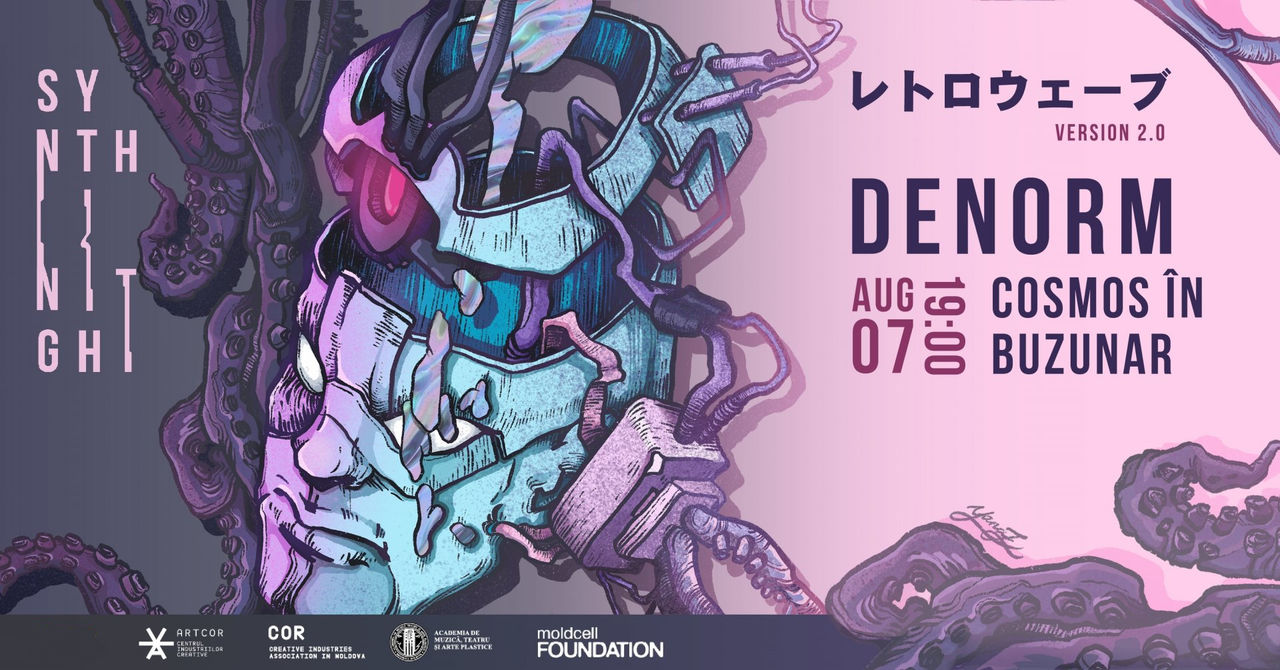 Synth night with Denorm and Cosmos în Buzunar - 1