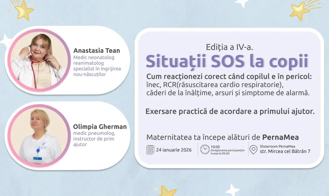 Maternitatea ta începe alături de PernaMea – Ediția a IV-a