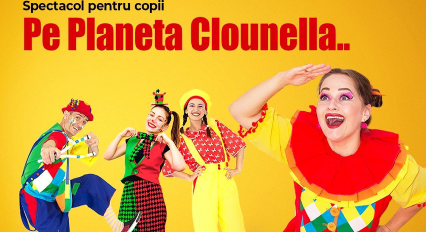 Pe Planeta Clounella - Spectacol Interactiv de Animatie pentru copii