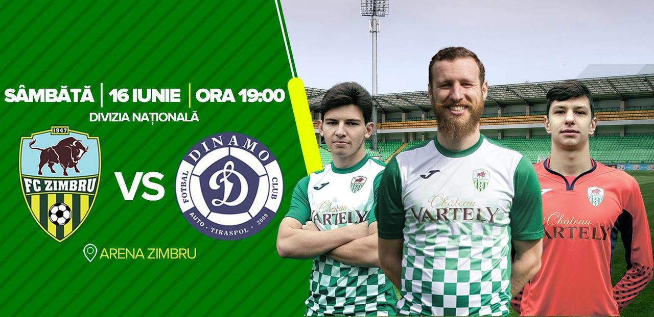 FC Zimbru - FC Dinamo-Auto | Divizia Națională