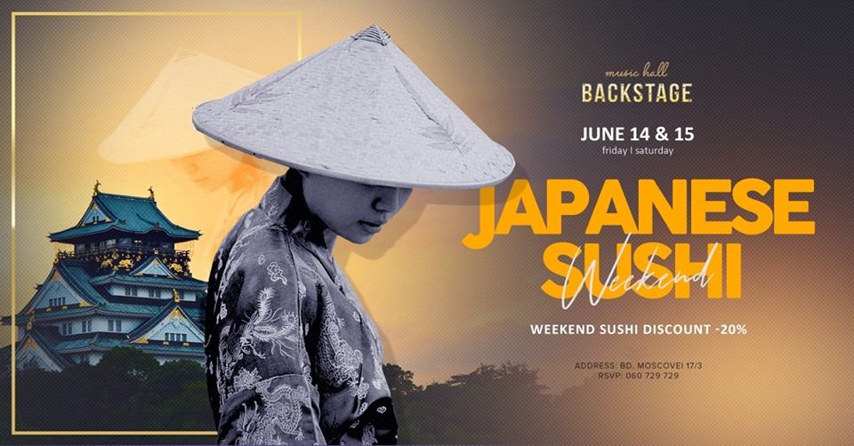 Japanese sushi weekend