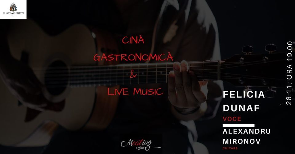 Food & Wine pairing (LIVE music)