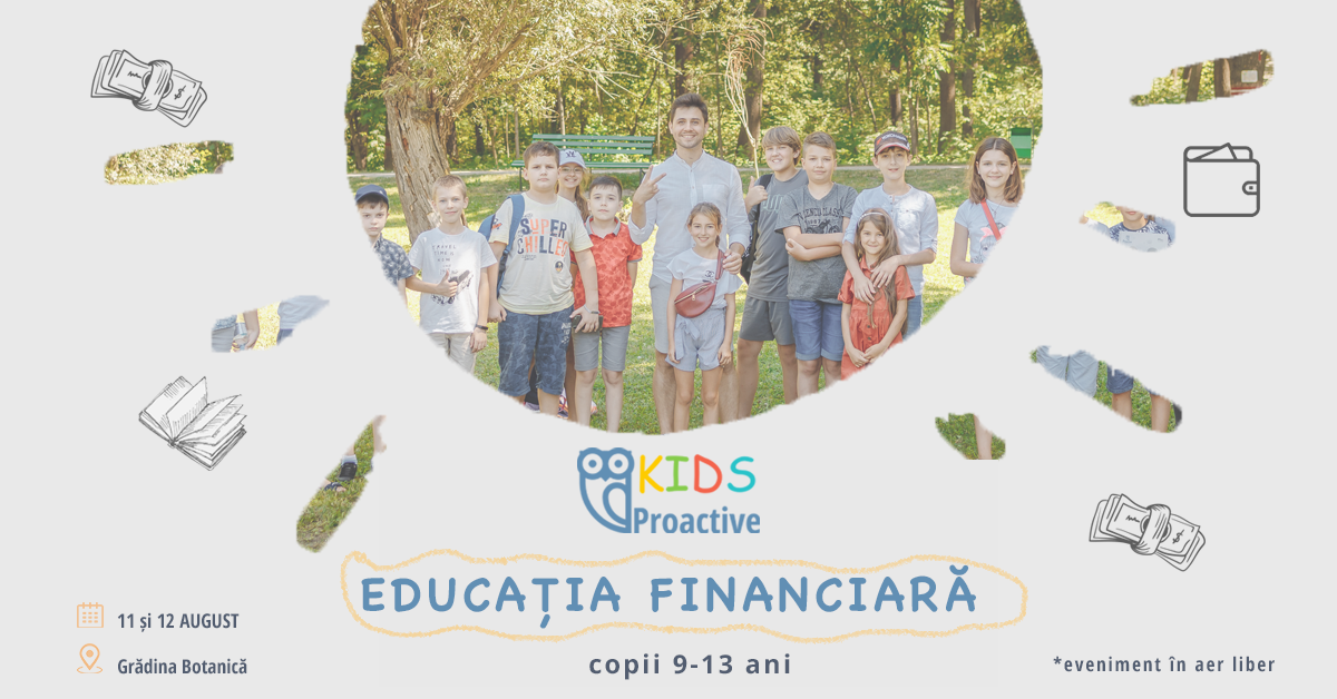 Educație Financiară și Antreprenoriat pentru Copii - curs interactiv
