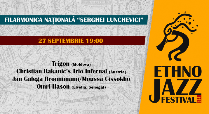 Ethno Jazz Festival 27 Septembrie 2019