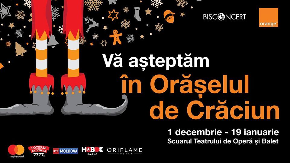 Orășelul de Crăciun "Orange"