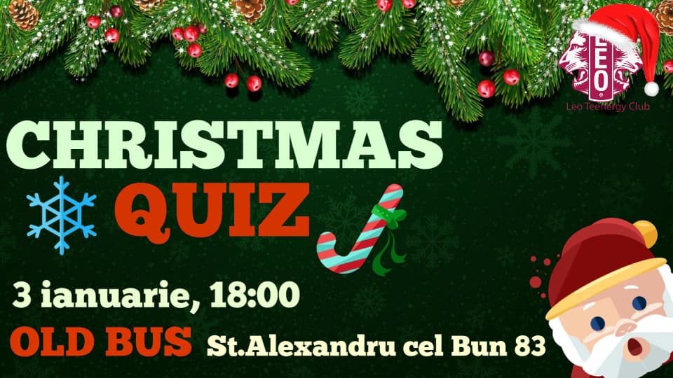 Christmas quiz. Кристмас январский Powerhouse.