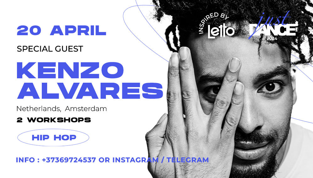 Hip Hop Workshops by Kenzo Alvares (Netherlands, Amsterdam)