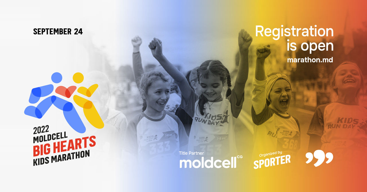 Moldcell Big Hearts Kids Marathon 2022