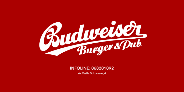 Budweiser Grill & Pub (str. Vasili Dokuceaev 4)