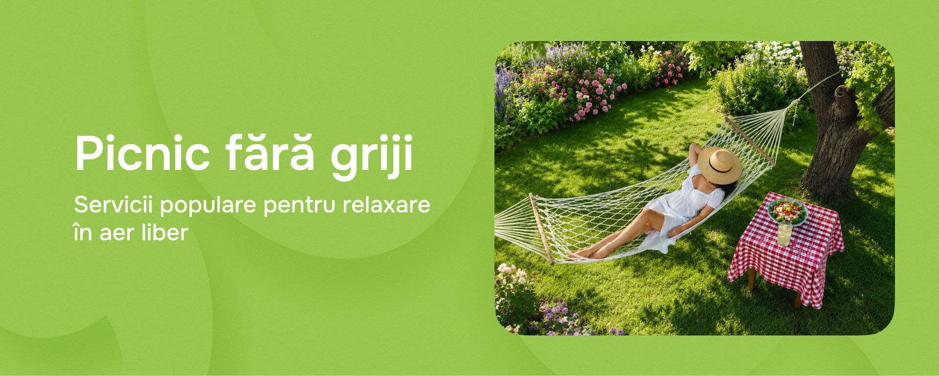 Picnic fără griji: ce formate de odihnă în natură devin tot mai populare