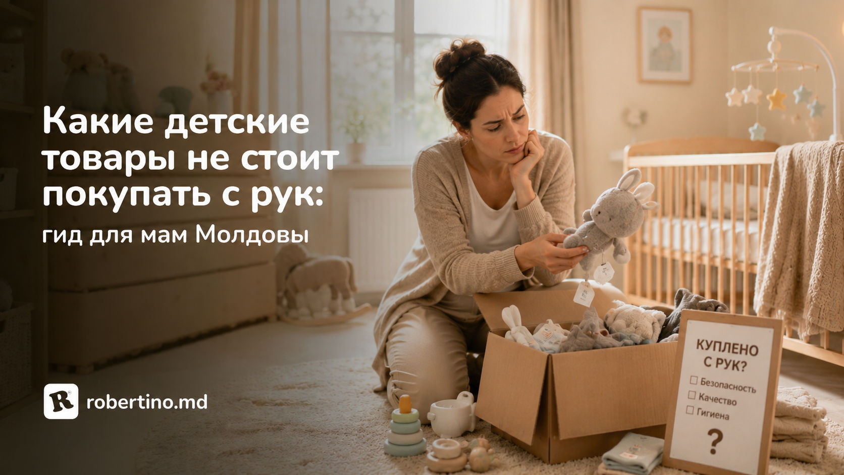 Детские товары, которые нельзя покупать с рук