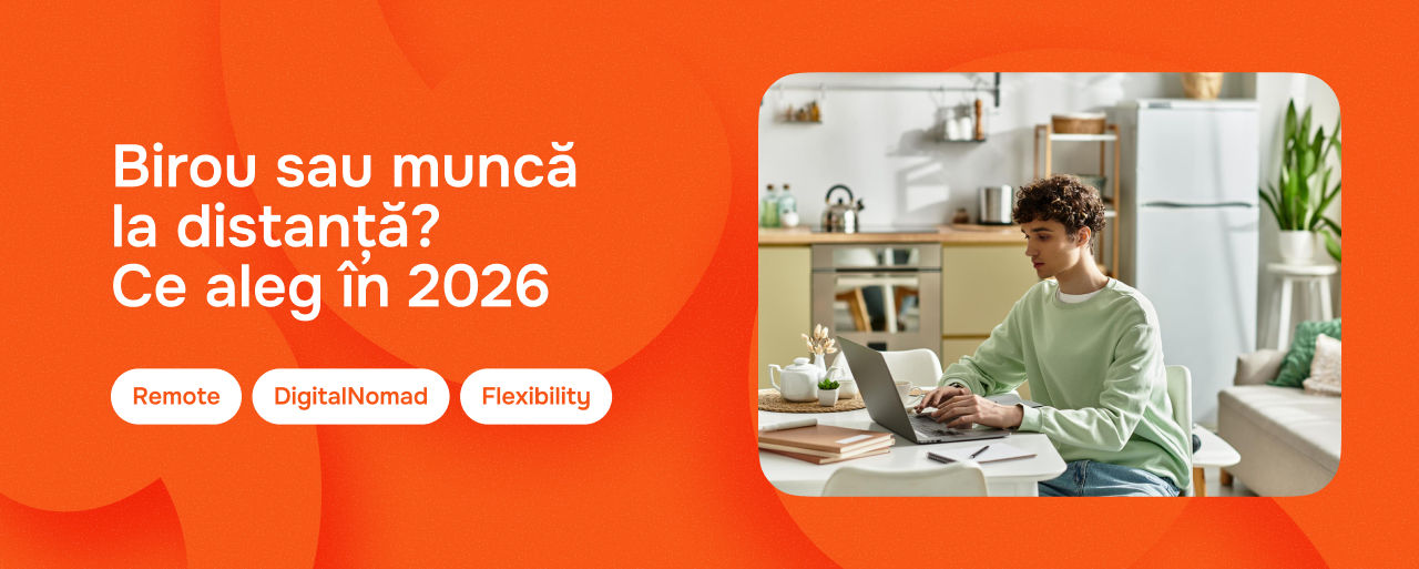 Birou, hibrid sau la distanță: Cum se va schimba echilibrul formatelor de lucru în Moldova în 2026