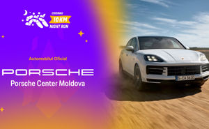 Porsche Center Moldova susține Chisinau 10 km Night Run 2026