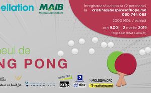Turneu de Tenis de Masă Hospices of Hope Moldova