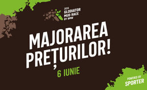 Glodiator Mud Race: Prices will increase on June 6. Register now!