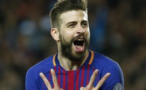 Un moldovean a dat mâna cu celebrul Gerard Pique