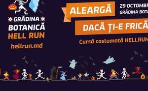 Participă la unica cursă de alergare nocturnă HellRun în Moldova