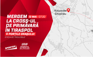 Mergem la Tiraspol la Crosul de primăvară