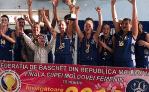 Speranța a câștigat Cupa Moldovei la baschet feminin