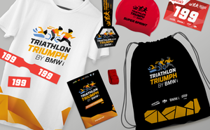 Стартовый пакет участников Triathlon Triumph by BMW i